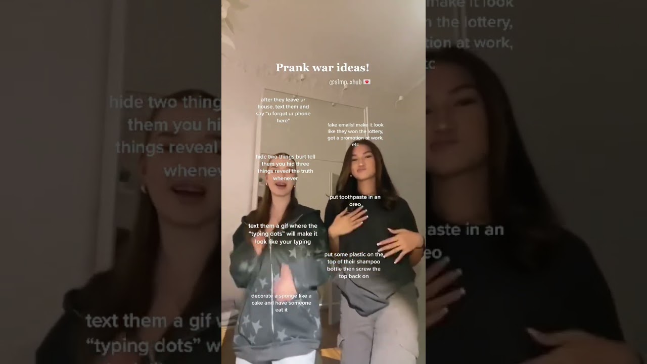 Prank war ideas! #lolabekka #aesthetic #tips #advice #prank #ideas #war