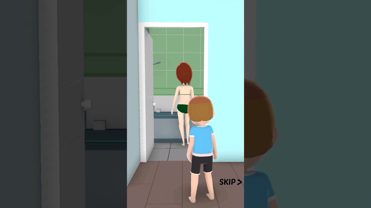 Prank with girl in bath #shorts #18 #youtubeshorts