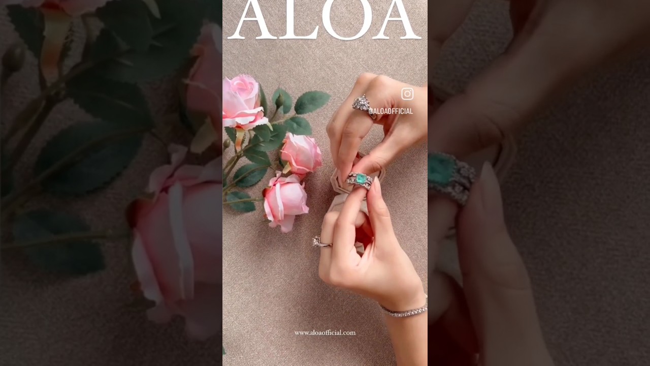 Precious aloa ring that you will cherish for a lifetime!