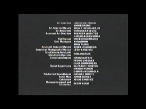 Predator (1987) End Credits (AMC Fearfest 2010)