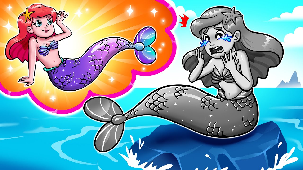 Pregnant Mermaid Lost Colors - Find My Color song - Zozobee Kids Songs And Nursery Rhymes