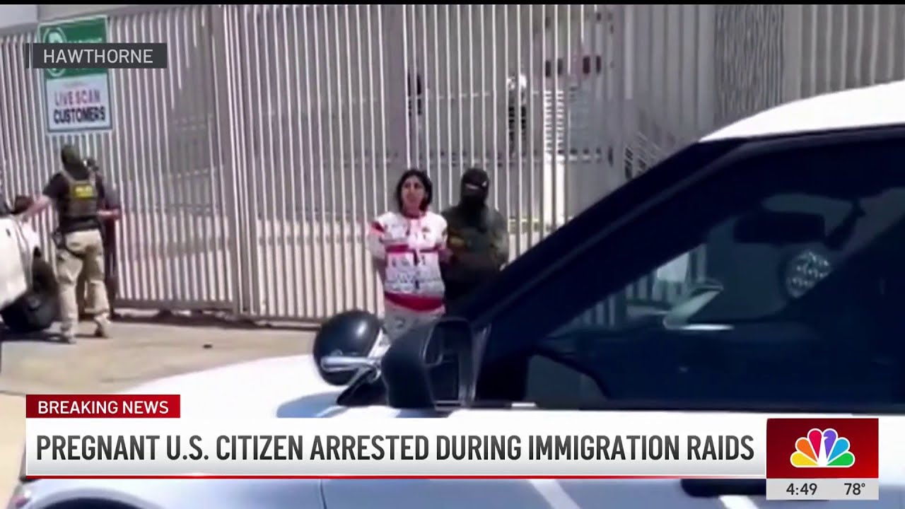 Pregnant US citizen detained in Hawthorne during immigration operation