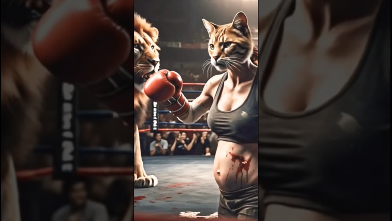 Pregnant women cat fight😭#cute #cat  #shortsfeed #cute #baby