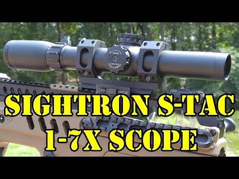 Premier 3 Gun Optic Sightron S-Tac 1-7x Scope Review