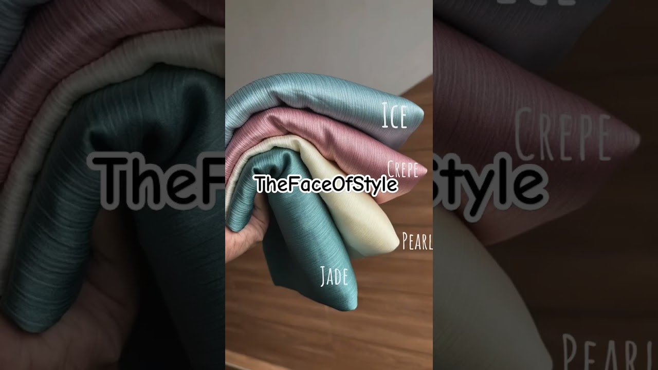 Premium Muna Satin Hijabs ✨ #hijabstlye #trendingshorts #viralvideo #modestfashion #like #muslim