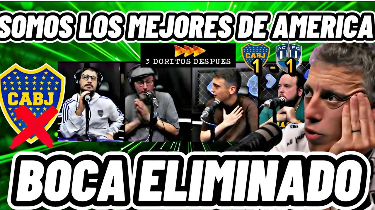 PRENSA ARGENTINA LLORA LA ELIMINACION DEL BOCA DEL MUNDIAL DE CLUBES EL 3 DORITOS después