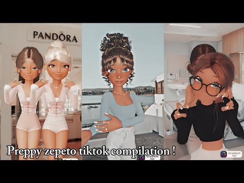 preppy zepeto tiktok compilation !