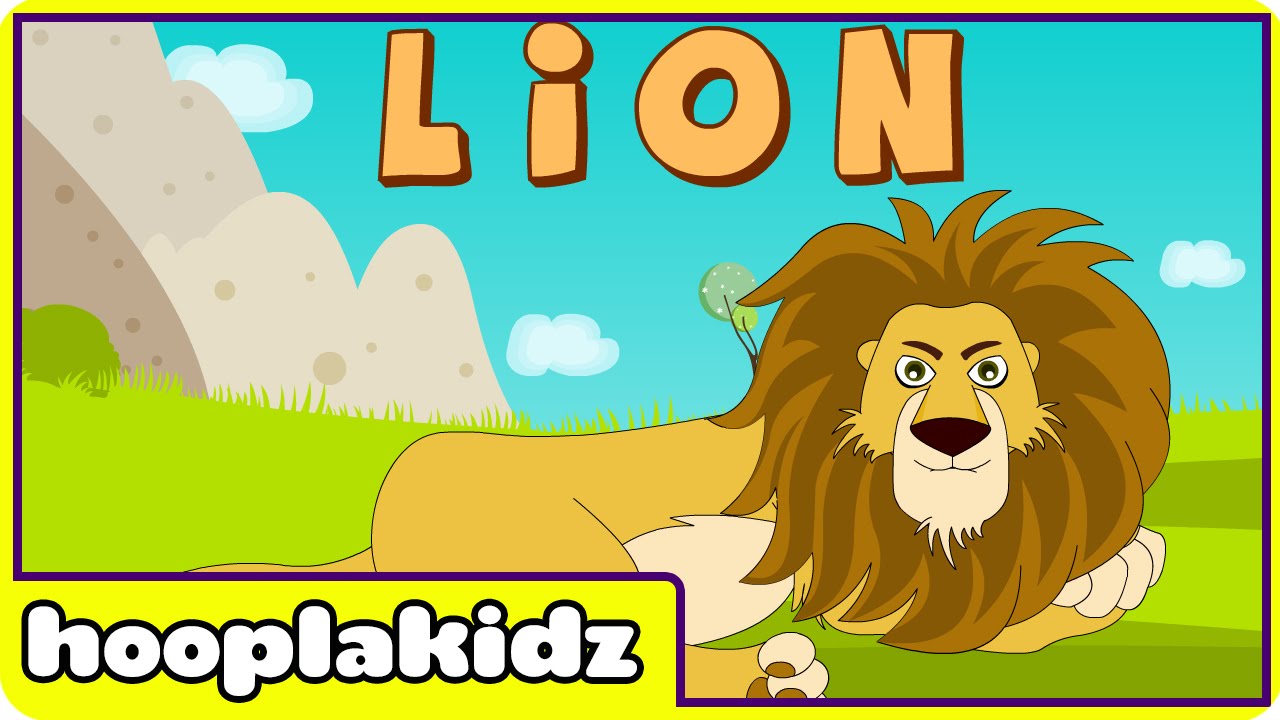 Preschool Activty | How to Spell - Lion | HooplaKidz