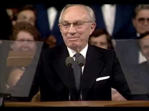 President Hinckley, Story of Bucket of Bricks, Oct 1981 General Conference