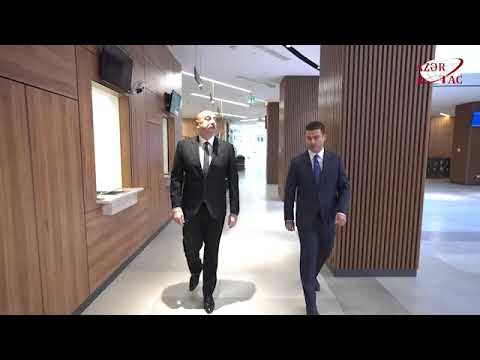 President Ilham Aliyev attended inauguration of “Baku SME house”