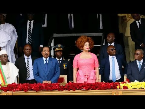 President Paul Biya at 20th May March Past in Yaounde Live