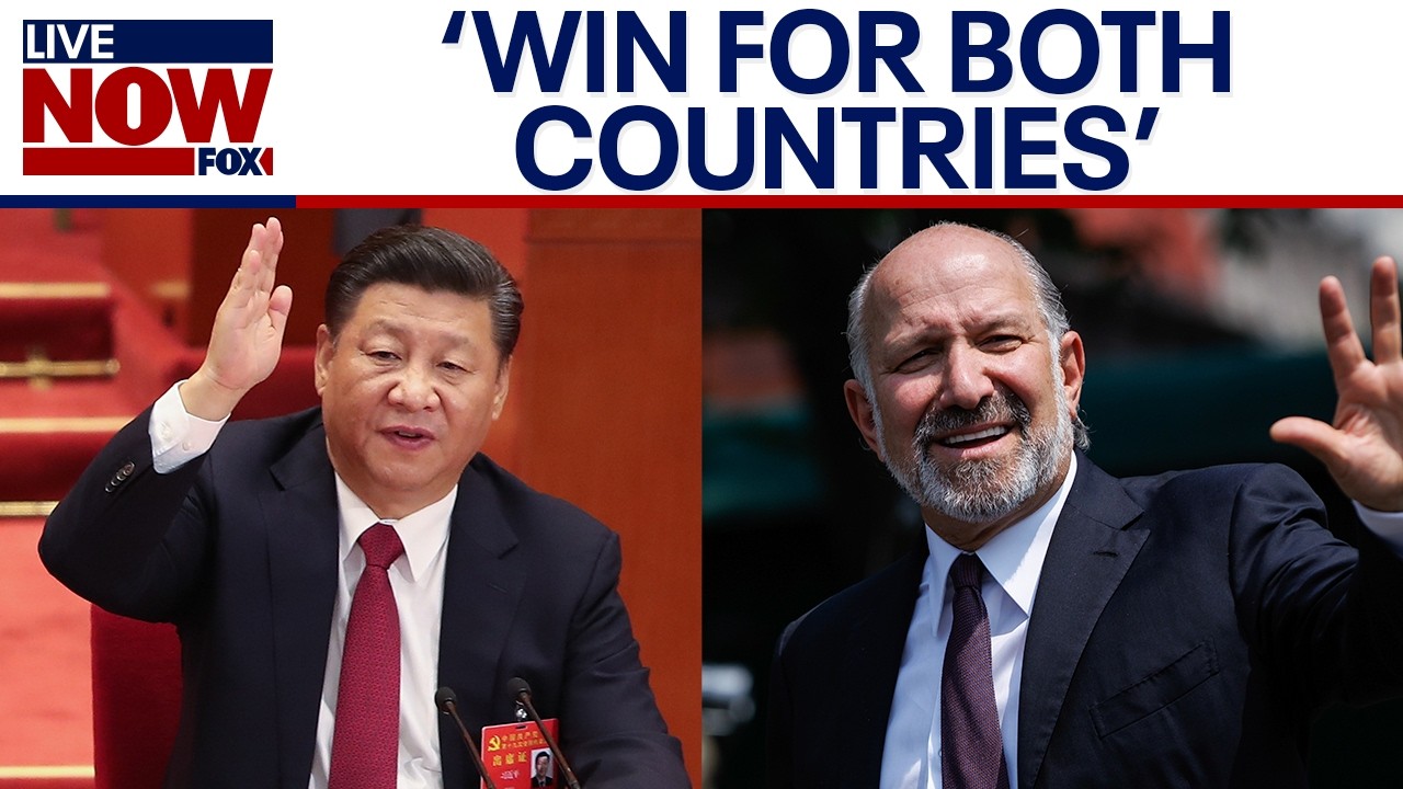 President Trump says China trade deal is 