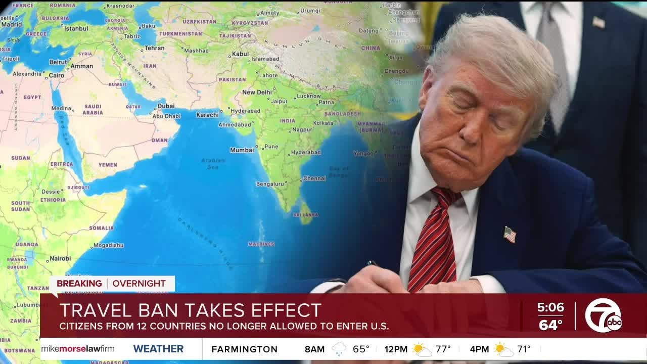 President Trump's travel ban takes effect today