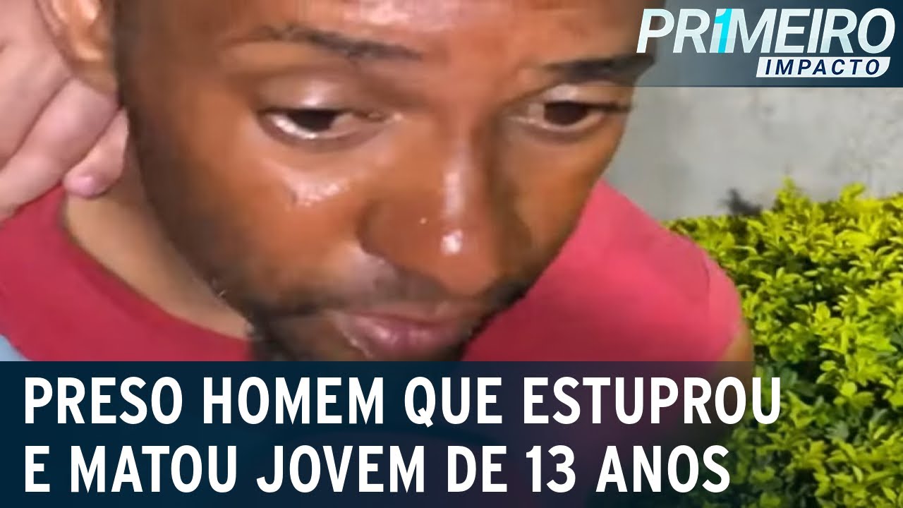 Preso homem que teria estuprado e matado jovem de 13 anos em Igarapé | Primeiro Impacto (15/04/22)