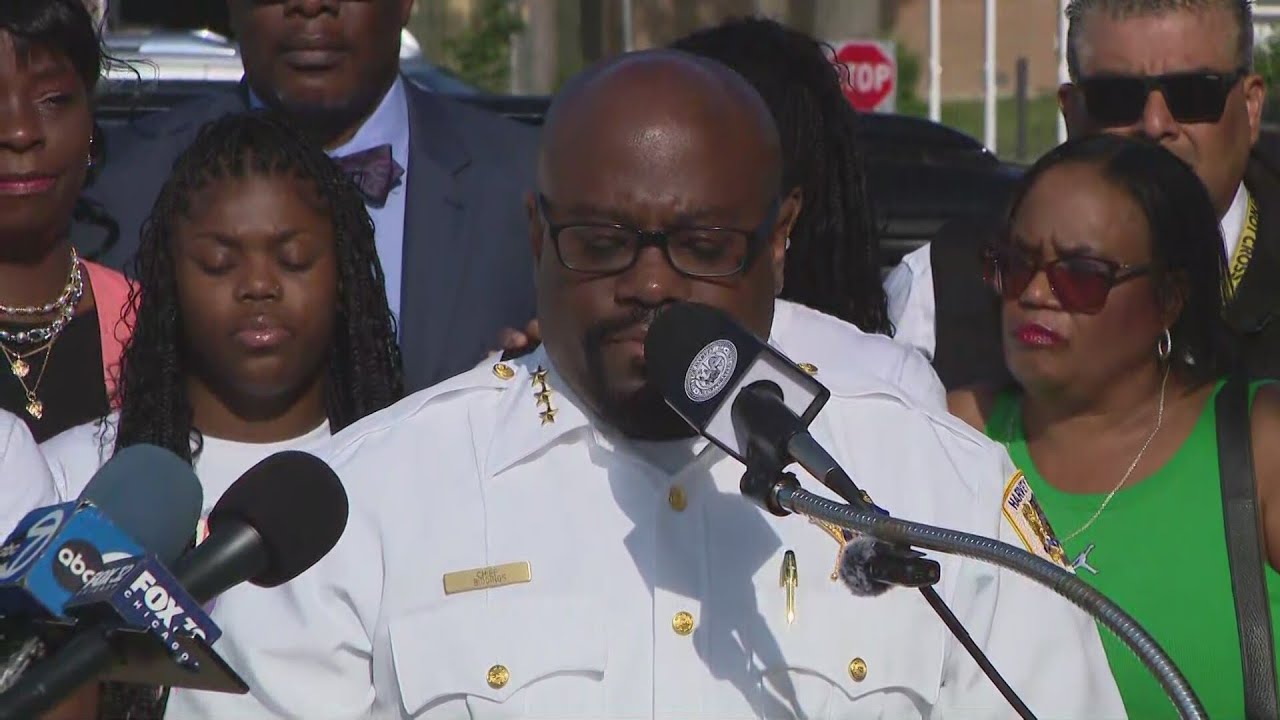 Press conference: Man charged after 11-year-old Harvey girl shot in head
