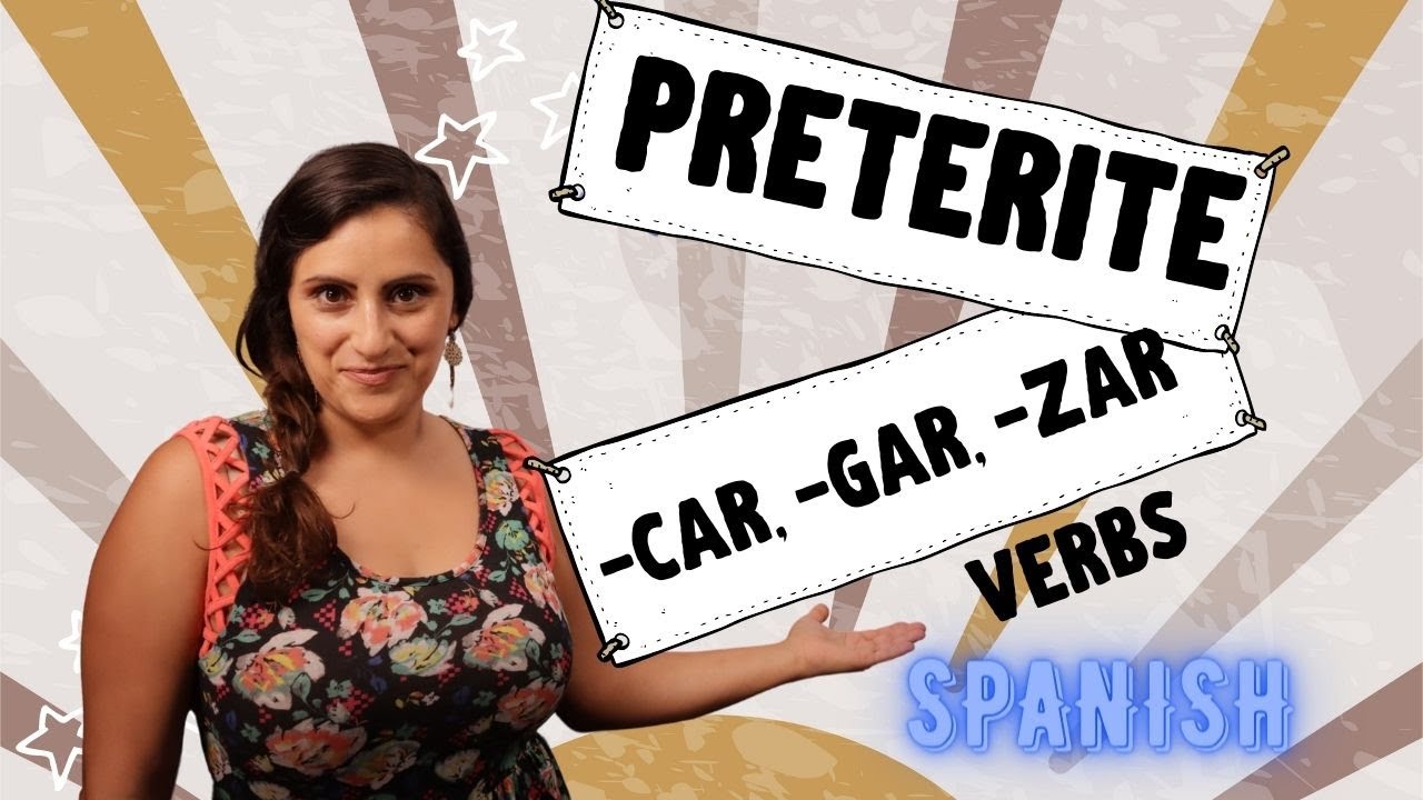 Preterite Ar verbs: car, gar, zar : Basic Spanish