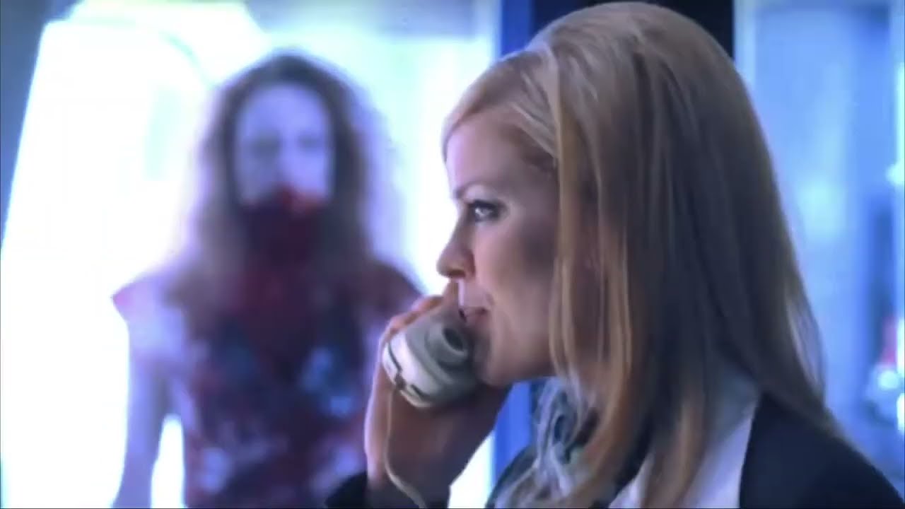 Pretty Blonde Woman Air Stewardess Death By Zombie discovery of body