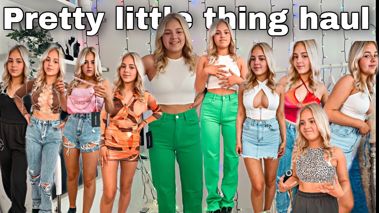 Pretty little thing haul | fix your see through tops!! | but also cute stuff