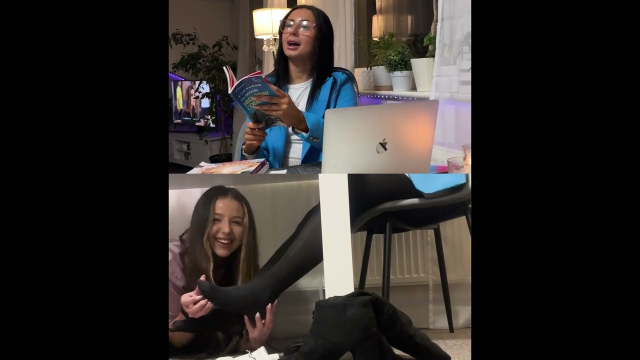 (Prev)Teacher Tickled by Sneaky Student