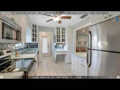 Priced at $234,900 - 11491 Heidi Lee LN, FORT MYERS, FL 33908
