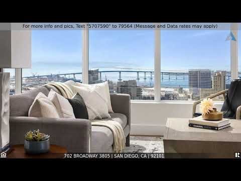Priced at $3,604 - 702 Broadway 3805, San Diego, CA 92101