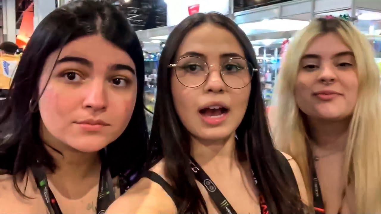 Primeira vez na BGS com rbiana e Mariana Alpha
