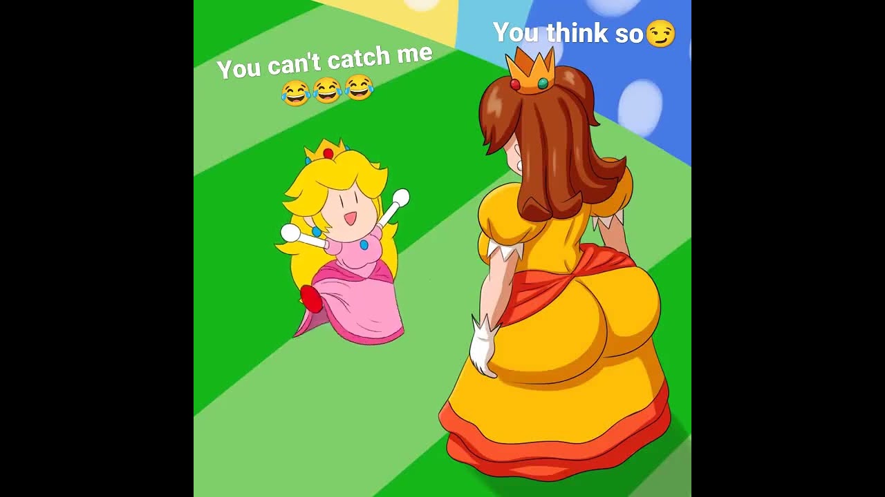 Princess 🍑 and princess Daisy kinda thick 💯😜😂 @Super-Mario