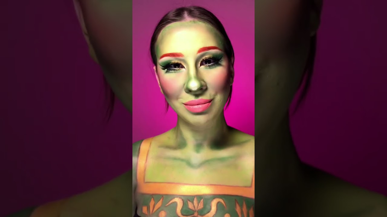 PRINCESS FIONA MAKEUP TUTORIAL #shrek #makeup #fiona