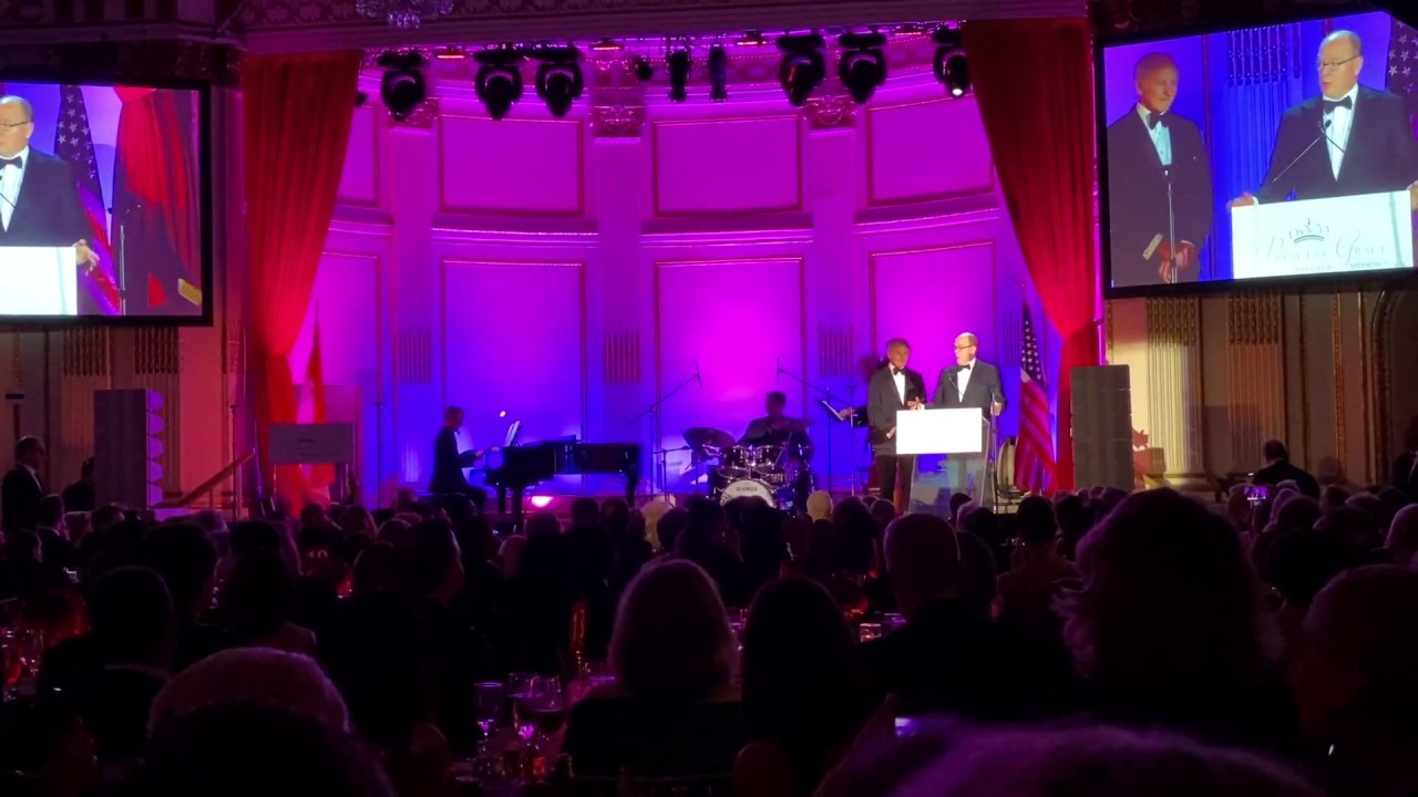 Princess Grace Awards 2019 Prince Albert II Monaco Jazmin Grimaldi Prince Mario-Max Schaumburg-Lippe
