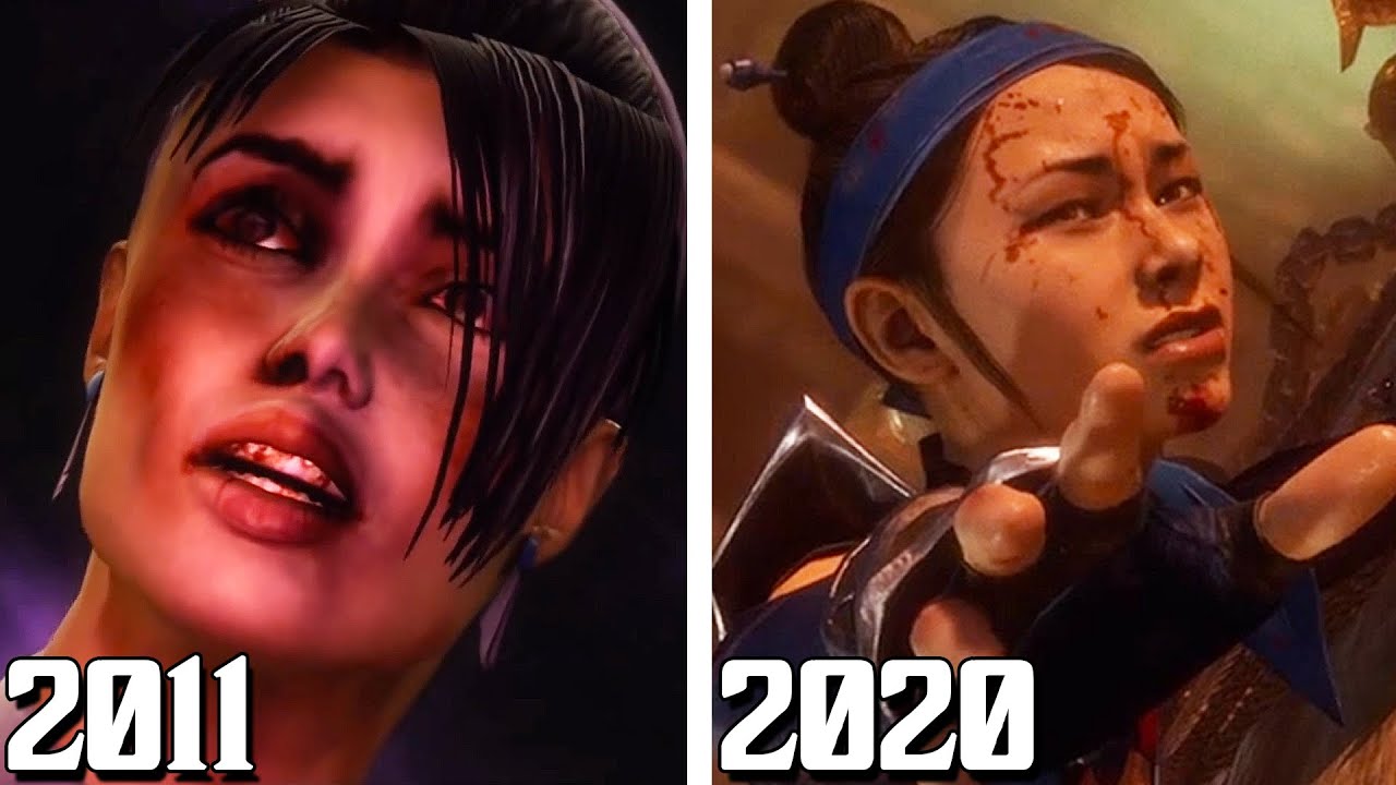 Princess Kitana's Death in Mortal Kombat Comparision (2011-2020)