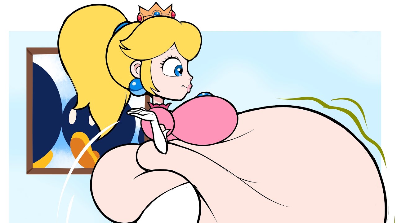 Princess Peach Snacktime! (Vore/Stuffing Sound Edit)