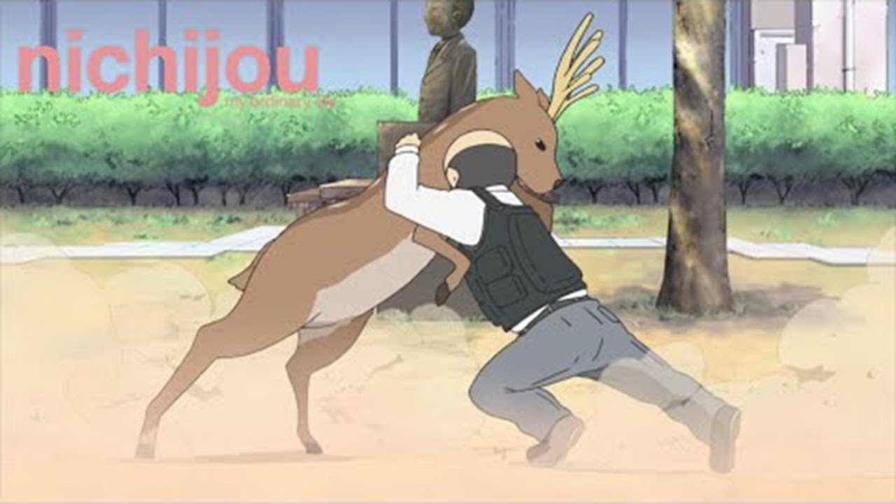 Principal vs Deer | Nichijou