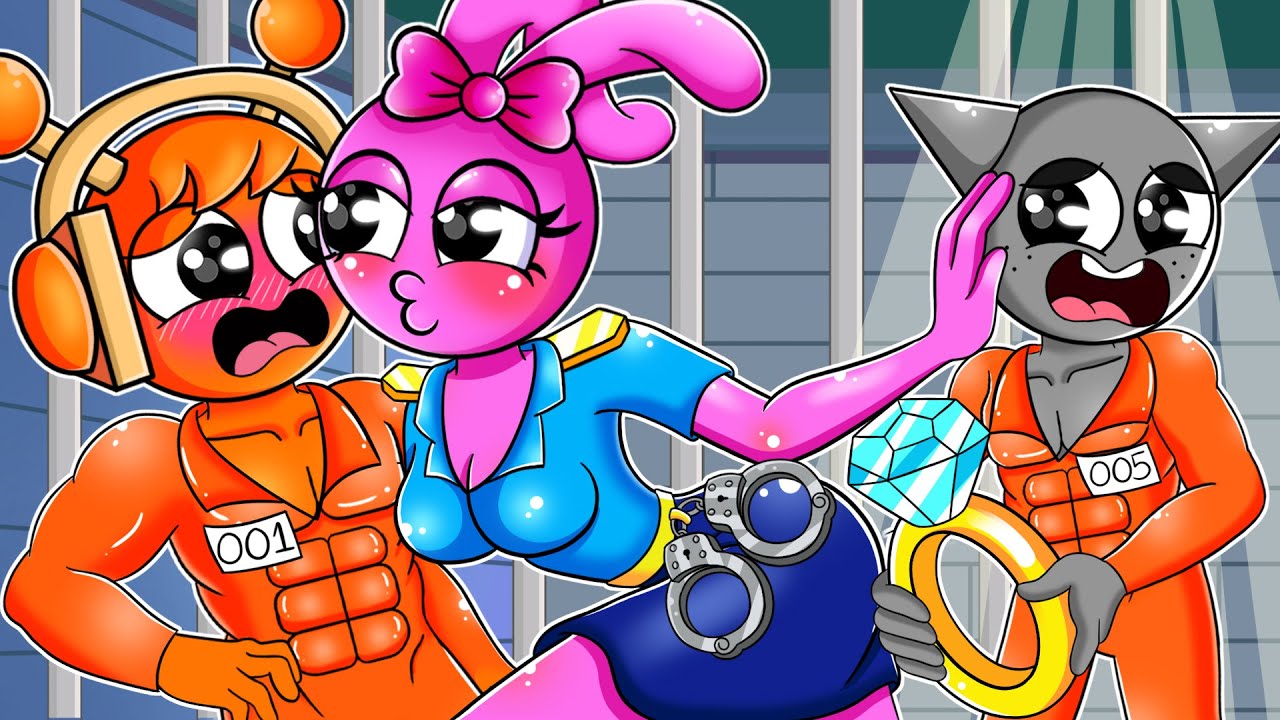 Prison Love Triangle?! Pinki Chooses Between Oren and Gray! | Incredibox Sprunki Animation