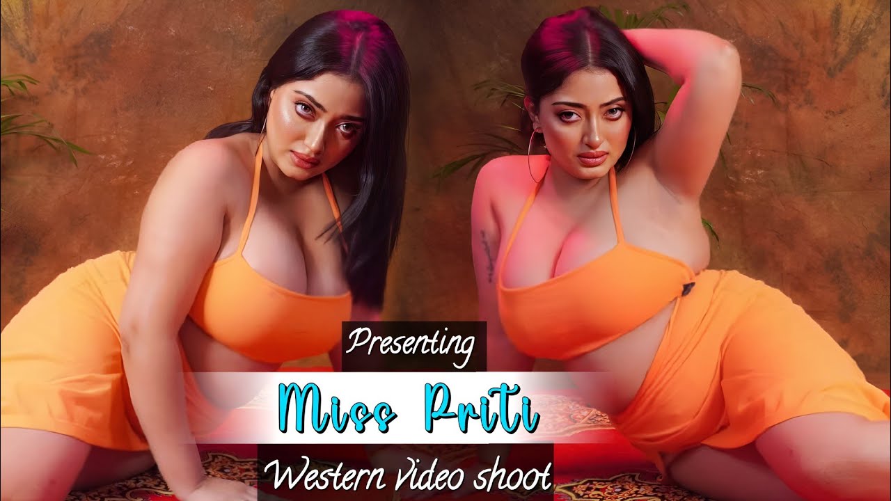 Priti | High Fashion | Western Shoot | Indoor Shoot | Priti hot Video | Bong Crush | Fashion video