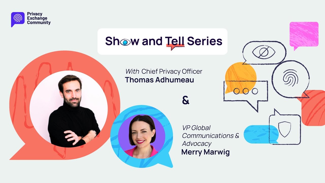 Privacy Show and Tell with CPO at Didomi, Thomas Adhumeau