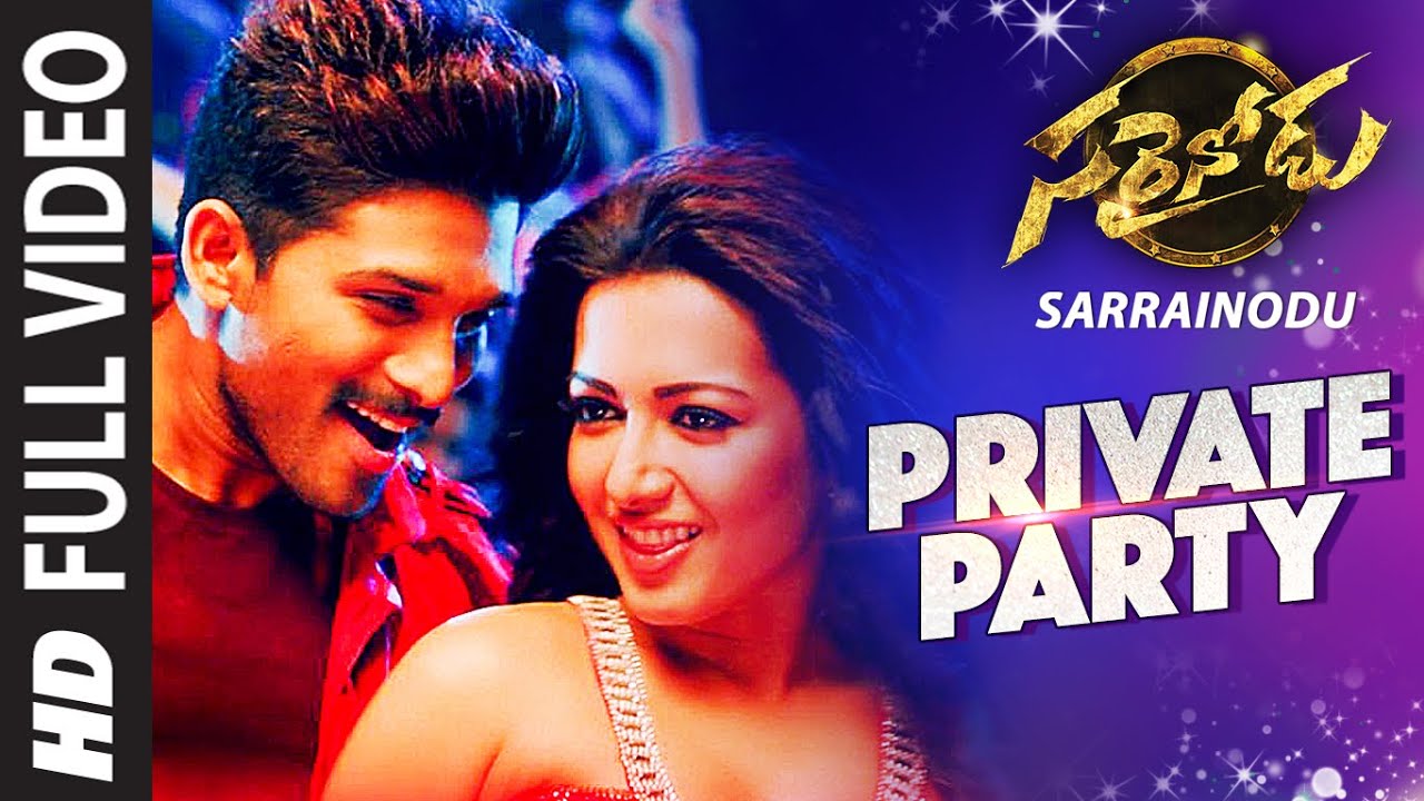 PRIVATE PARTY Full Video Song || 
