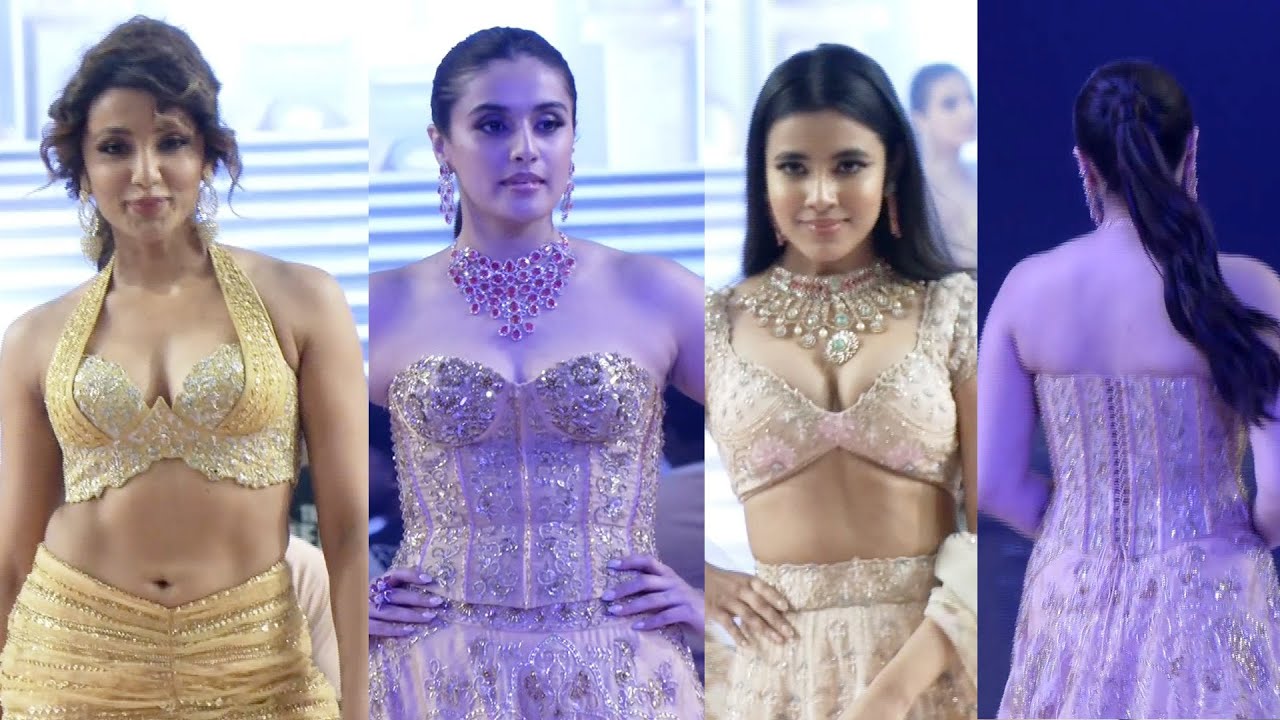 Priya Bhavani Shankar & Tejaswi Madivada Ramp Walk Visuals at Teach For Change AnnualFundraiser2025