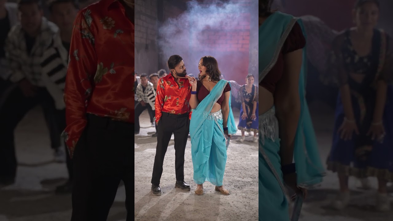 Priyanka Karki & Duresh New Music video scene #seriesnepal #dance #seriesnepal