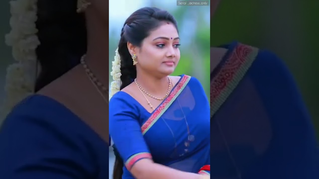 Priyanka Nalkari hot in saree whatsapp status Roja serial Suntv hot