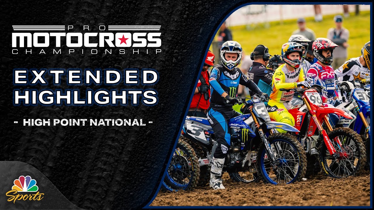 Pro Motocross 2025 - High Point National, Round 4 | EXTENDED HIGHLIGHTS | Motorsports on NBC