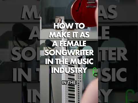 Pro Songwriter On Getting Your Foot In The Door As A Woman #shorts