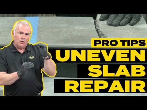 Pro Tips — Sakrete Best DIY Method to Level and Repair an Uneven Concrete Slab
