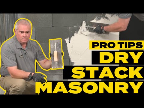 Pro Tips: Building a Dry Stack Masonry Wall