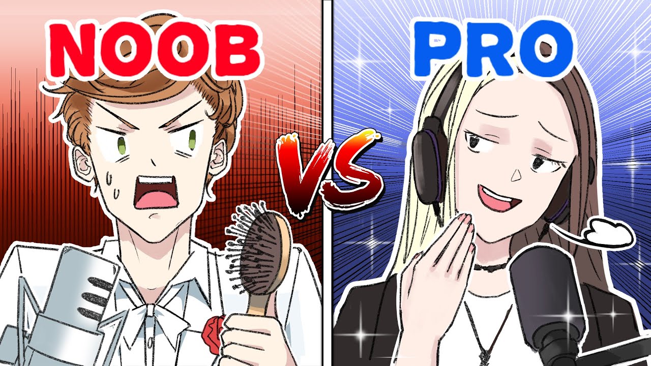 Pro Vs Noob ASMR (Ft.@GibiASMR )