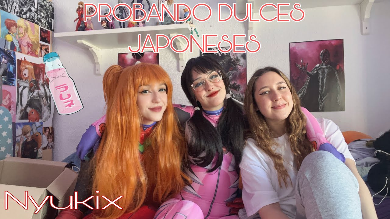 Probando dulces japoneses de Japonshop/ NYUKIX