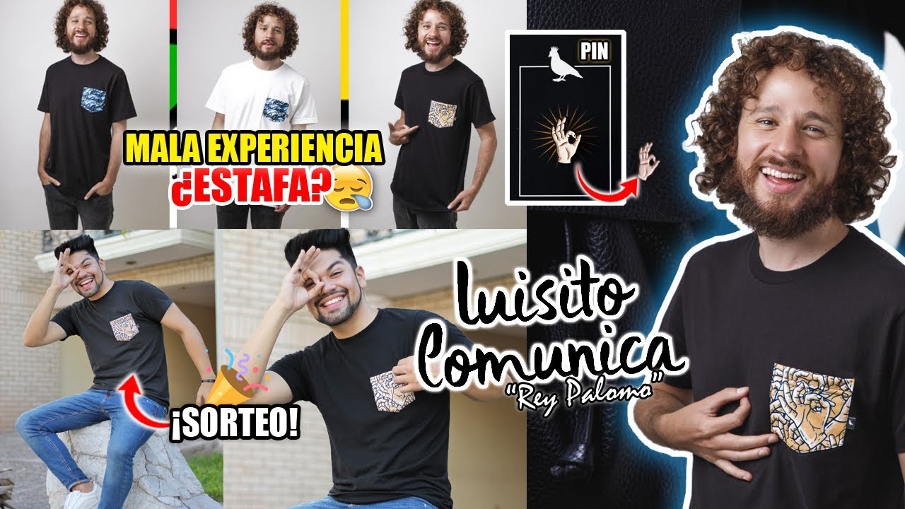 PROBANDO LA ROPA de LUISITO COMUNICA ¿CARA O BARATA? ¡ME ESTAFARON! + SORTEO