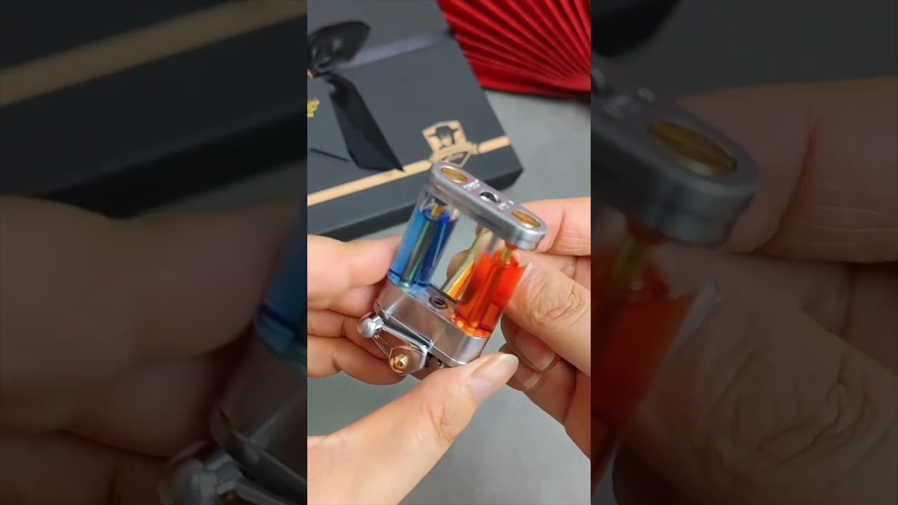 Product Link in Bio ( # 2157  ) 1️⃣Multi-Fuel Transparent Fluid Kerosene Lighter