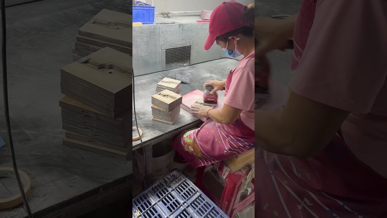 Production process of amazing piano paint wooden box #bestylepackaging  #bestylebox #woodenbox