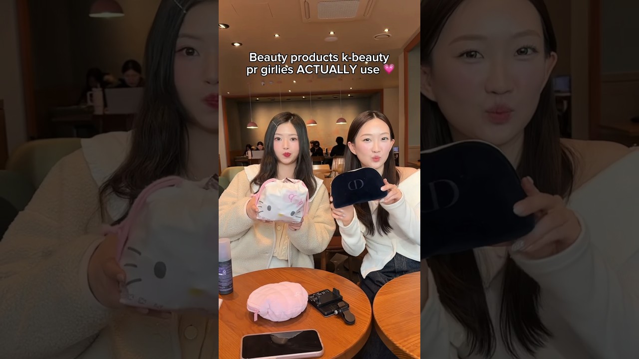Products k-beauty insiders are obsessed with rn🤭 #kbeauty #koreanmakeup #whatsinmypouch #makeup