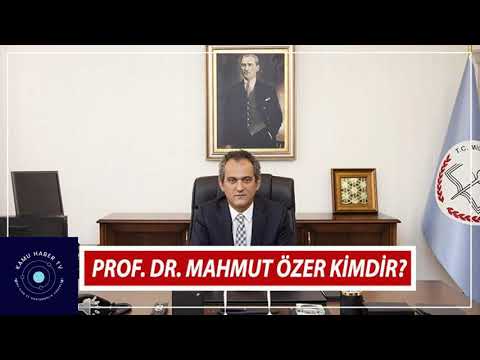 Prof. Dr. Mahmut Özer kimdir? İşte Yeni Milli Eğitim Bakanı Prof. Dr. Mahmut Özer'in Biyografisi